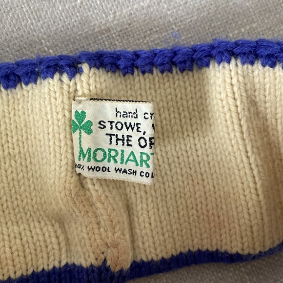 “Breckenridge” Retro vintage Ski skier headband, 100% Wool - Picture 5 of 10